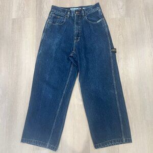 Vintage Mecca DNM Denim Blue Jean 28x25 Y2K Skater HipHop Baggy 90s Streetwear